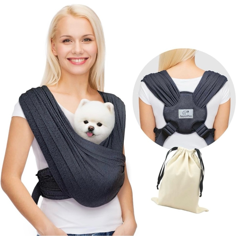 Like New Dog Carrier Sling for Small Dogs (up to 20lbs)